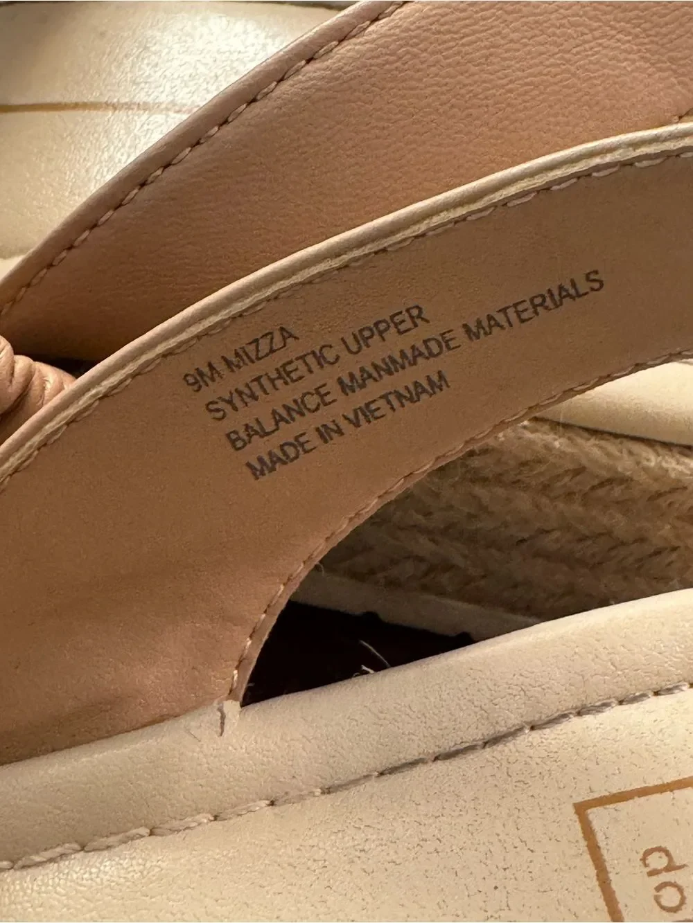 Dolce Vita Mizza Sandals Espadrille  Platforms 9
